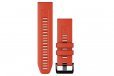 Garmin QuickFit 26 Watch Band - Flame Red Silicone 010-13117-04