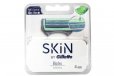SKIN BY GILLETTE PK4 EXFOLIATING BLADES