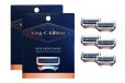 King C. Gillette Neck Razor Blades 6 Pack
