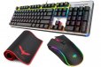 Havit RBG Backlit Mechanical Gaming Keyboard Mouse & Large Pad