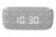 Havit M29 Wireless Bluetooth Speaker Dual Alarm Radio Clock LED Grey