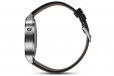 Huawei Smart Watch Stainless Steel Case with Leather Strap