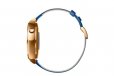 Huawei Jewel Gold Plated Stainless Steel w/ Blue Leather Strap