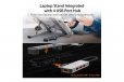 j5create JTS223 Ergonomic Laptop Stand with 4-Port USB Hub