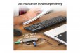 j5create JTS223 Ergonomic Laptop Stand with 4-Port USB Hub