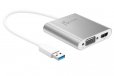 J5create JUA360 USB 3.0 to HDMI & VGA Graphics Adapter
