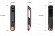Kaadas K20 Pro Max 3D Face Recognition Wi-Fi Lock w/ Camera - Copper