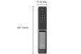 Kaadas Z1 Pro Finger Vein Recognition Push Pull Lock with Camera
