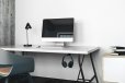 Kanto Universal Under Desk Headphone Hook - Black