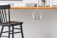 Kanto Universal Under Desk Headphone Hook - White