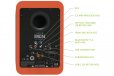 Kanto REN 200W Powered Speakers Bluetooth - Matte Orange