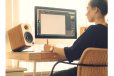 Kanto S4 Angled Desktop Speaker Stands for Midsize Speakers Pair Black