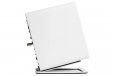 Kanto S4 Angled Desktop Speaker Stands for Midsize Speakers Pair White