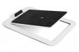 Kanto S4 Angled Desktop Speaker Stands for Midsize Speakers Pair White