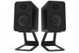 Kanto SE4 Elevated Speaker Stands for Midsize Speakers - Pair, Black