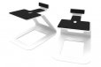 Kanto SE6W Elevated Speaker Stands for Large Speakers - Pair, White