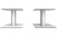 Kanto SP6HDW 6" Tall Universal Desktop Speaker Stand - Pair, White