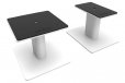Kanto SP6HDW 6" Tall Universal Desktop Speaker Stand - Pair, White