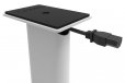 Kanto SP9W 9" Tall Universal Desktop Speaker Stand - Pair, White