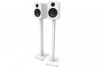 Kanto ST34W 34" Universal Bookshelf Speaker Floor Stand - White, Pair
