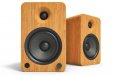 Kanto YU6 200W Powered Speakers w/ Bluetooth & Preamp - Pair, Bamboo