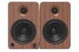 Kanto YU6 200W Powered Speakers w/ Bluetooth & Preamp - Pair, Walnut