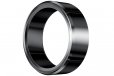 KUMI Smart Ring H1 Zirconium Ceramic & Stainless Steel -Size 9, Black