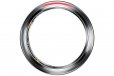 KUMI Smart Ring H1 Zirconium Ceramic & Stainless Steel -Size 9, Black