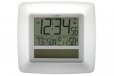 La Crosse Solar Digital Wall Clock w/ Indoor Tempe & Humidity WT-8112U