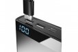 Laser Precision 20000 mAh Power Bank 3-in-1 Cable LED Display Black