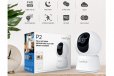 Laxihub P2 1080P Wi-Fi Pan Tilt Zoom Home Security Camera