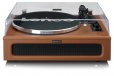 Lenco LS-430 Turntable with 4x Built-in Speakers - Brown