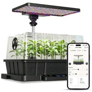 LetPot SS-Pro Smart Seed Starter Kit with App Control (Black)