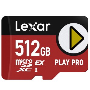 Lexar 512GB PLAY PRO microSDXC Express Memory Card