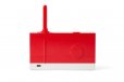 Lexon Thykho 3 Fm Radio & Bluetooth Speaker PANTONE -2035 Red