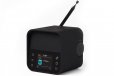 Lexon Oslo DAB FM Alarm Clock Radio Bluetooth Speaker Charger - Black