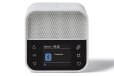 Lexon Oslo DAB FM Alarm Clock Radio Bluetooth Speaker Charger - White