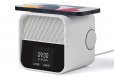 Lexon Oslo DAB FM Alarm Clock Radio Bluetooth Speaker Charger - White