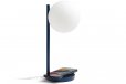 Lexon Bubble Desk Lamp With Built-In Wireless Charger - Blue