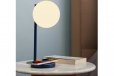 Lexon Bubble Desk Lamp With Built-In Wireless Charger - Blue
