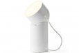 Lexon Orbe Portable Led Lamp With Moving Head - White