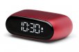 Lexon Minut Mini Alarm Clock - Red