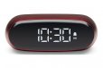 Lexon Minut Mini Alarm Clock - Red