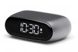 Lexon Minut Mini Alarm Clock - Gunmetal
