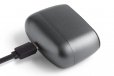 Lexon Minut Mini Alarm Clock - Gunmetal