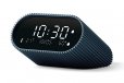 Lexon Ray Clock Lcd Alarm Clock w Temp & Humidity Display - Blue