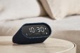 Lexon Ray Clock Lcd Alarm Clock w Temp & Humidity Display - Blue