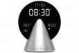 Lexon Conic Radio Alarm Clock With FM Bluetooth Speaker - Alu Polish