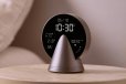 Lexon Conic Radio Alarm Clock With FM Bluetooth Speaker - Grey