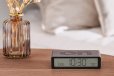 Lexon Flip Classic Reversible Alarm Clock - Grey